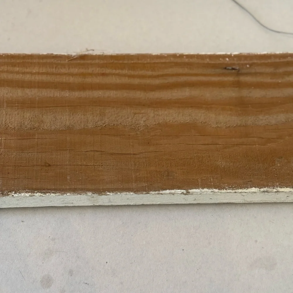 Wood Christmas banner
